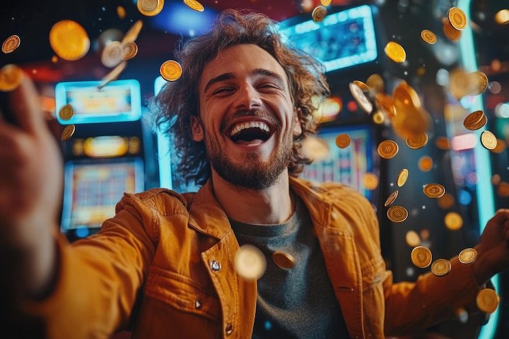 Layar utama kasino Playtech krisnatogel di perangkat seluler Android